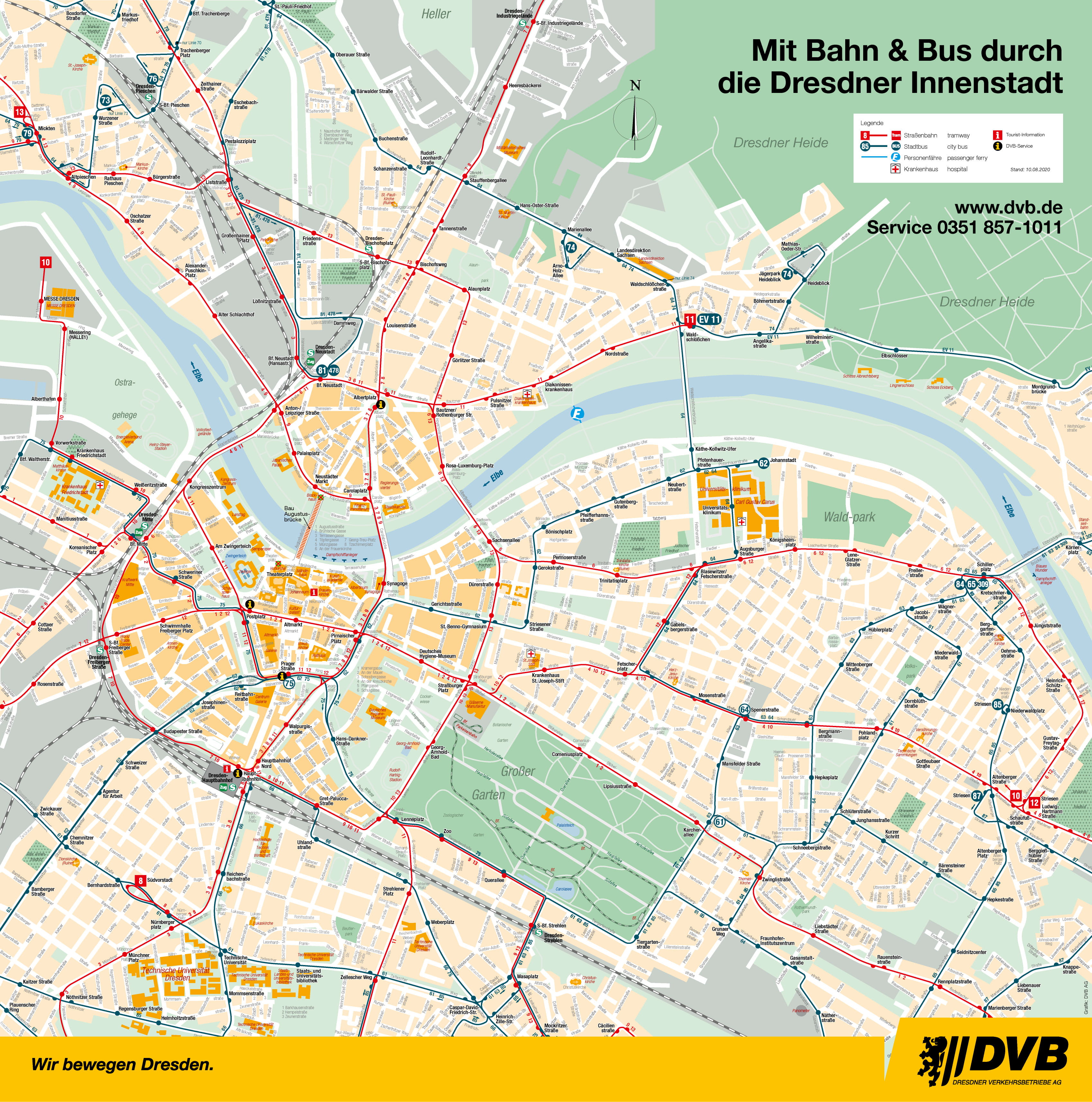City maps - DVB | Dresdner Verkehrsbetriebe AG