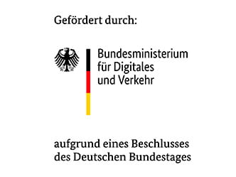 Logo vom Bundesministerium für Digitales und Verkehr