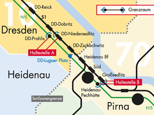 Tarifzonen - DVB | Dresdner Verkehrsbetriebe AG